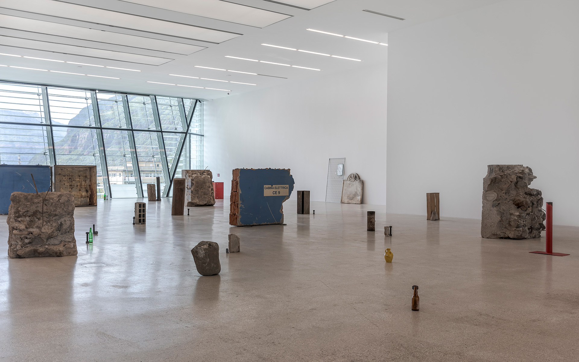 Shimabuku, Me, We, site specific installation, Museion 2023.